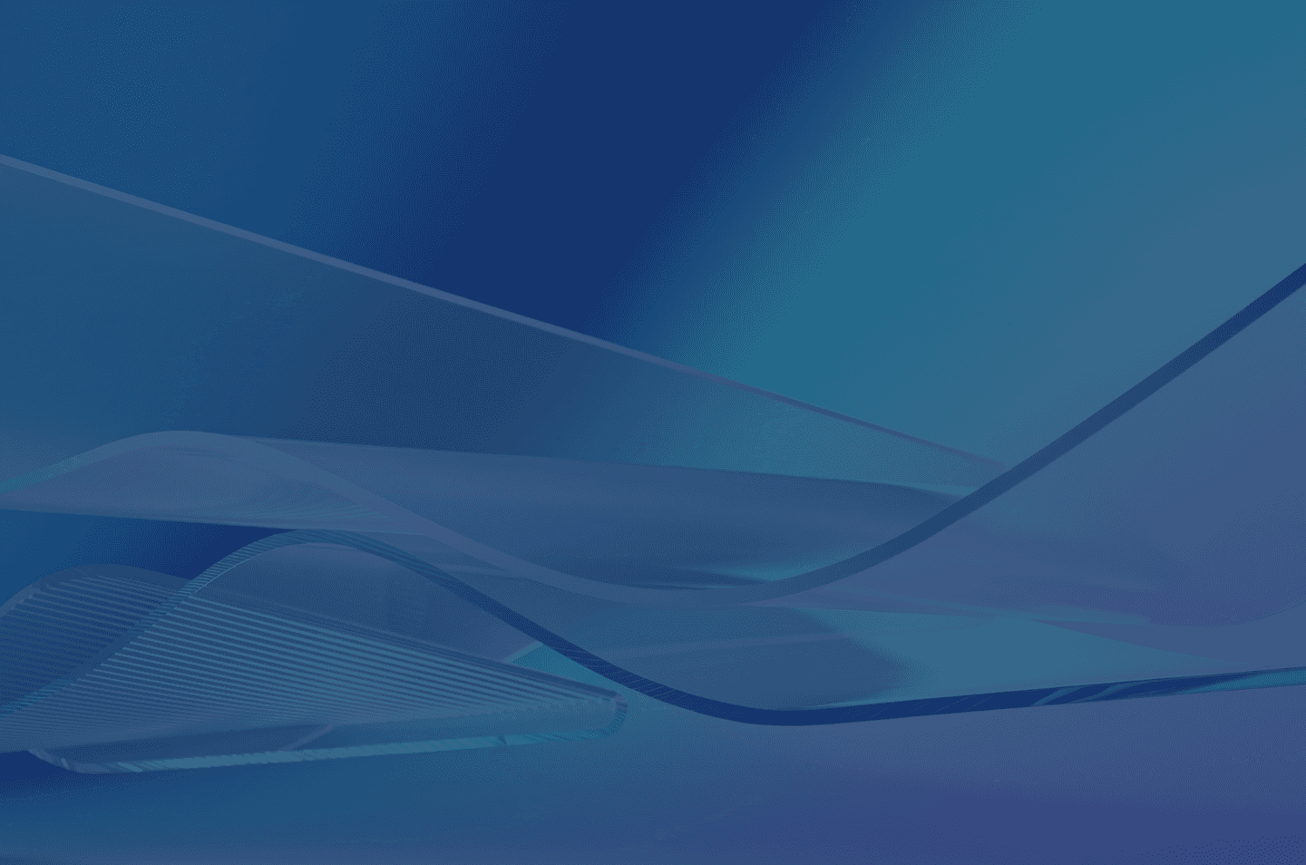 blue abstract shapes